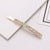 Women's Simple Style Solid Color Alloy Inlay Zircon Hair Clip