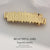 Women's Simple Style Solid Color Alloy Plating Hair Clip