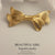 Women's Simple Style Solid Color Alloy Plating Hair Clip