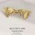 Women's Simple Style Solid Color Alloy Plating Hair Clip