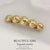 Women's Simple Style Solid Color Alloy Plating Hair Clip