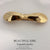 Women's Simple Style Solid Color Alloy Plating Hair Clip