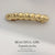 Women's Simple Style Solid Color Alloy Plating Hair Clip