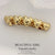 Women's Simple Style Solid Color Alloy Plating Hair Clip