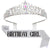 Women's Simple Style Solid Color Alloy Plating Inlay Artificial Gemstones Crown