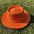 Women's Simple Style Solid Color Chain Flat Eaves Sun Hat