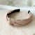 Women's Simple Style Solid Color Cloth Hair Band