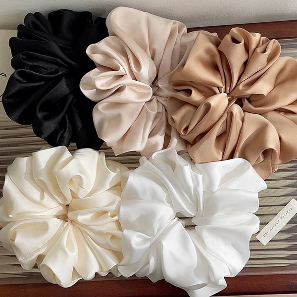 Women's Simple Style Solid Color Cloth Hair Tie