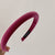 Women's Simple Style Solid Color Cloth Handmade Hair Band