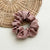 Women's Simple Style Solid Color Cloth Handmade Hair Tie