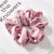 Women's Simple Style Solid Color Cloth Pearl Hair Tie