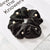 Women's Simple Style Solid Color Cloth Pearl Hair Tie