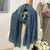 Women's Simple Style Solid Color Cotton And Linen Scarf