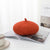 Women's Simple Style Solid Color Eaveless Beret Hat