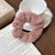 Women's Simple Style Solid Color Fleece Hair Tie