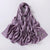 Women's Simple Style Solid Color Flower Chiffon Diamond Kerchief