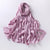 Women's Simple Style Solid Color Flower Chiffon Diamond Kerchief