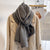 Women's Simple Style Solid Color Imitation Cashmere Polyester Winter Scarves