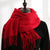 Women's Simple Style Solid Color Imitation Cashmere Scarf