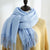 Women's Simple Style Solid Color Imitation Cashmere Scarf