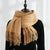 Women's Simple Style Solid Color Imitation Cashmere Scarf