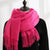 Women's Simple Style Solid Color Imitation Cashmere Scarf