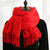 Women's Simple Style Solid Color Imitation Cashmere Scarf