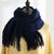 Women's Simple Style Solid Color Imitation Cashmere Scarf