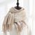 Women's Simple Style Solid Color Imitation Cashmere Scarf