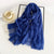 Women's Simple Style Solid Color Imitation Cotton And Linen Silk Scarf