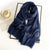 Women's Simple Style Solid Color Imitation Cotton And Linen Silk Scarf