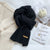 Women's Simple Style Solid Color Knit Winter Scarves