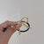 Women's Simple Style Solid Color Knot Bow Knot Alloy Hair Tie