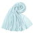 Women's Simple Style Solid Color Mercerized Cotton Winter Scarves