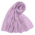 Women's Simple Style Solid Color Mercerized Cotton Winter Scarves