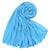 Women's Simple Style Solid Color Mercerized Cotton Winter Scarves