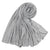 Women's Simple Style Solid Color Mercerized Cotton Winter Scarves