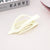 Women's Simple Style Solid Color Plastic Resin Stoving Varnish Hair Claws