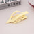 Women's Simple Style Solid Color Plastic Resin Stoving Varnish Hair Claws