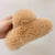 Women's Simple Style Solid Color Plush Hair Claws