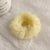 Women's Simple Style Solid Color Plush Hair Tie