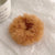 Women's Simple Style Solid Color Plush Hair Tie