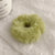 Women's Simple Style Solid Color Plush Hair Tie