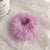 Women's Simple Style Solid Color Plush Hair Tie