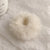 Women's Simple Style Solid Color Plush Hair Tie