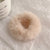 Women's Simple Style Solid Color Plush Hair Tie