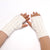 Women's Simple Style Solid Color Polyacrylonitrile Fiber Gloves 1 Pair