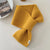 Women's Simple Style Solid Color Polyester Scarf