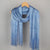 Women's Simple Style Solid Color Polyester Tassel Scarf