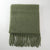 Women's Minimalist Solid Color Polyester Tassel Scarf